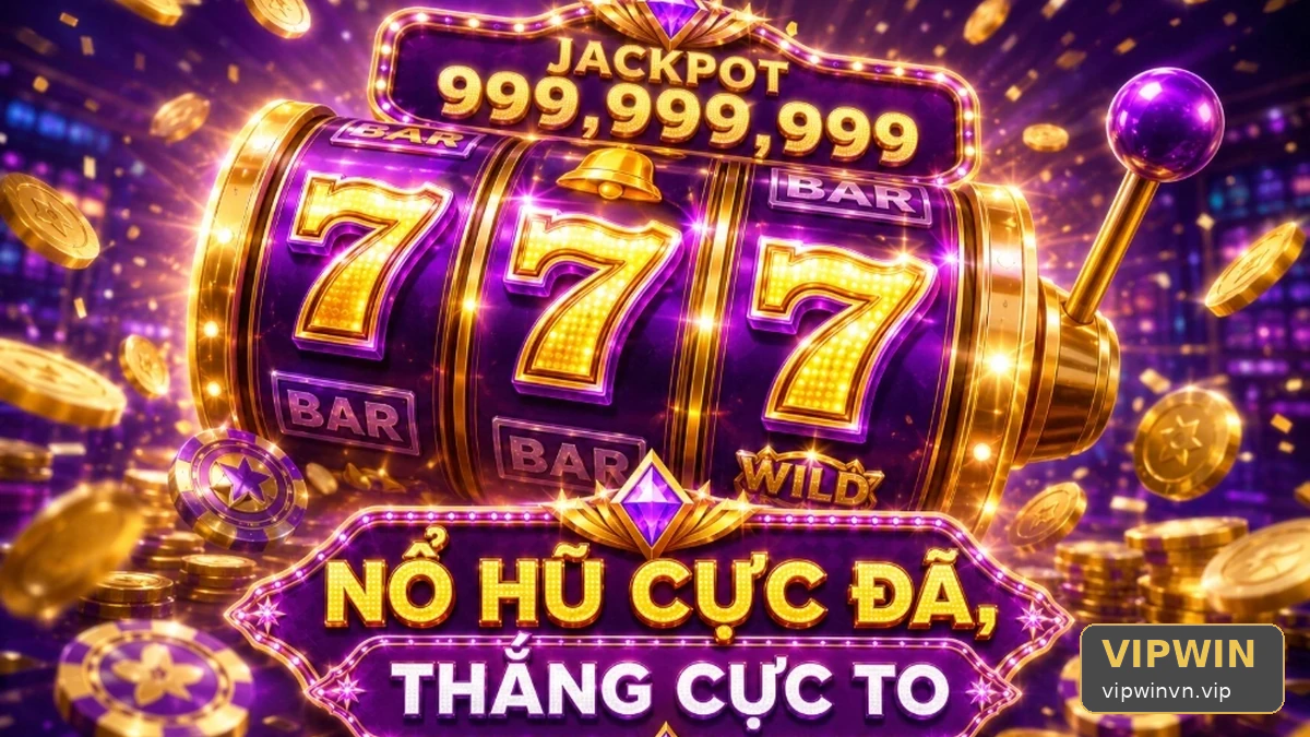 Vệt Sáng Quanh Guồng Slot: Giải Mã Cơ Chế Nổ Hũ Và Jackpot Tại VIPWIN